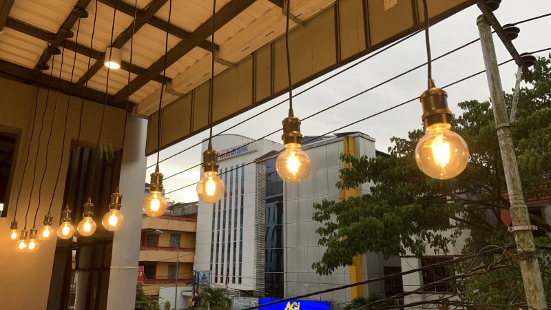 Courtyard Light Installation in Heber City, UT