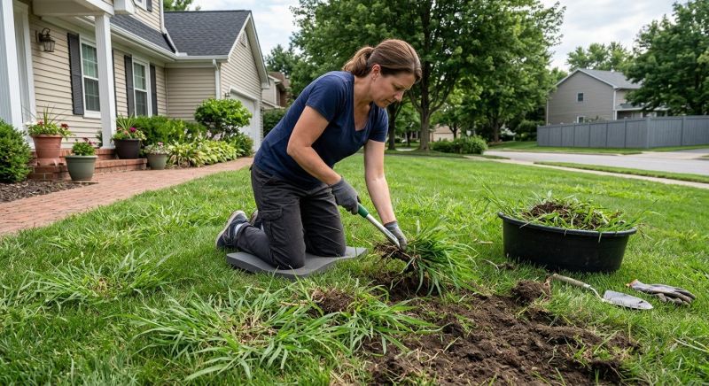 Crabgrass Removal in Rockwall, TX