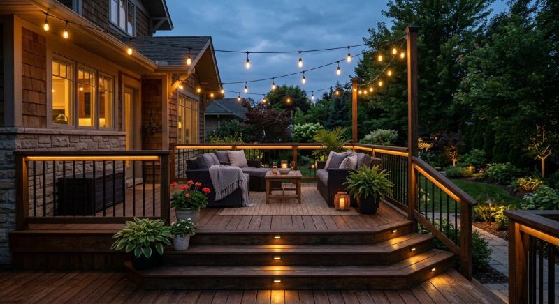 Deck Lights Installation in Orem, UT