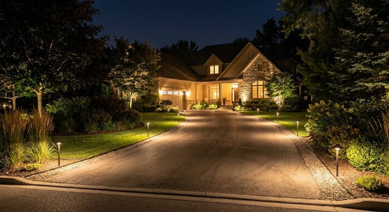 Driveway Lighting Installation in Denver County, CO