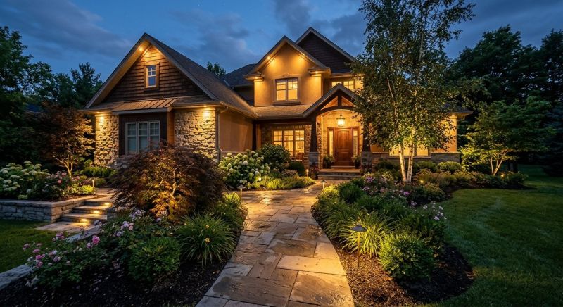 Landscape Lighting Installation in Kansas City, KS