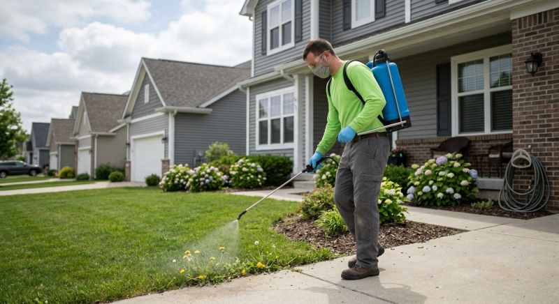 Lawn Weed Spraying in Rockwall, TX