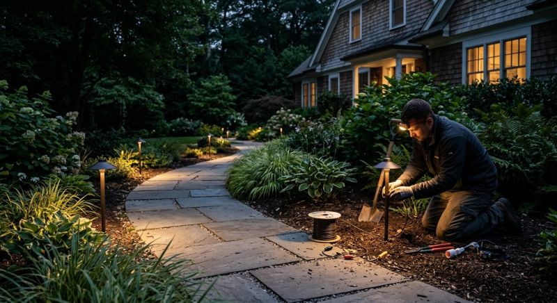 Pathway Lights Installation in Prescott Valley, AZ