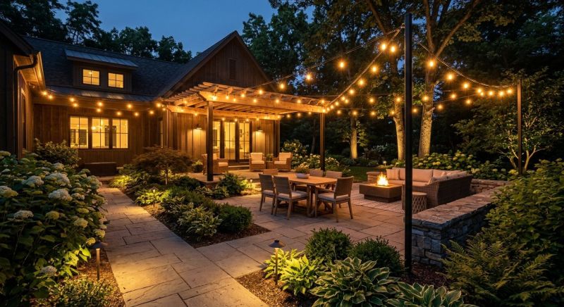 Patio Lights Installation in Alpharetta, GA