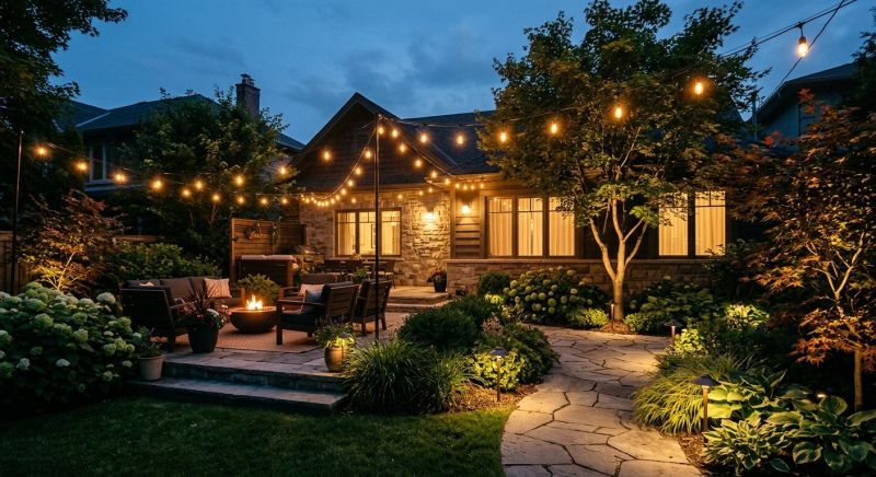 Patio Lights Installation in Kansas City, KS