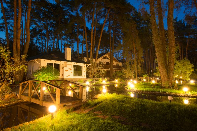 Pond Lighting Installation in Prescott Valley, AZ