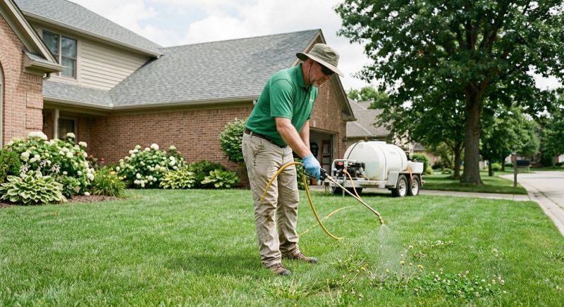 Slope Weed Control in Rockwall, TX