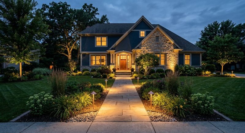Walkway Lighting Installation in Orem, UT